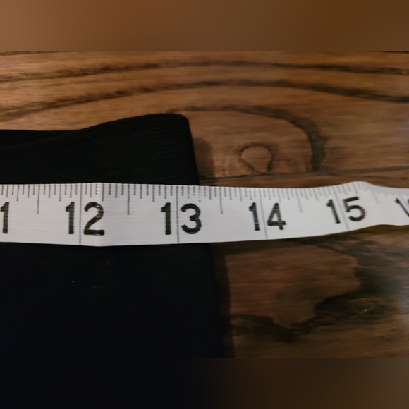 FLEECE LINED BrownLeggings w wide elastic waist band. NWOT, Excellent condition. - Picture 6 of 9